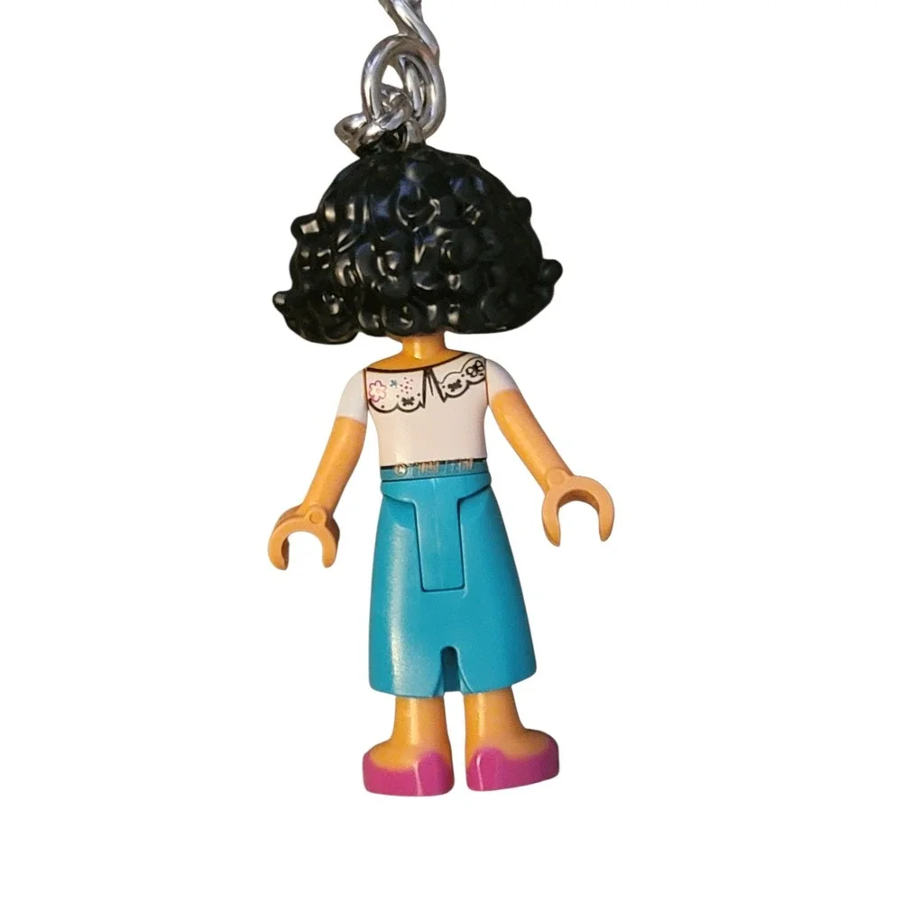 LEGO Disney Encanto Mirabel Madrigal Keychain OS Teal New Minifigure 854287